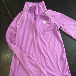 Under armour 3/4 zip shirt Large